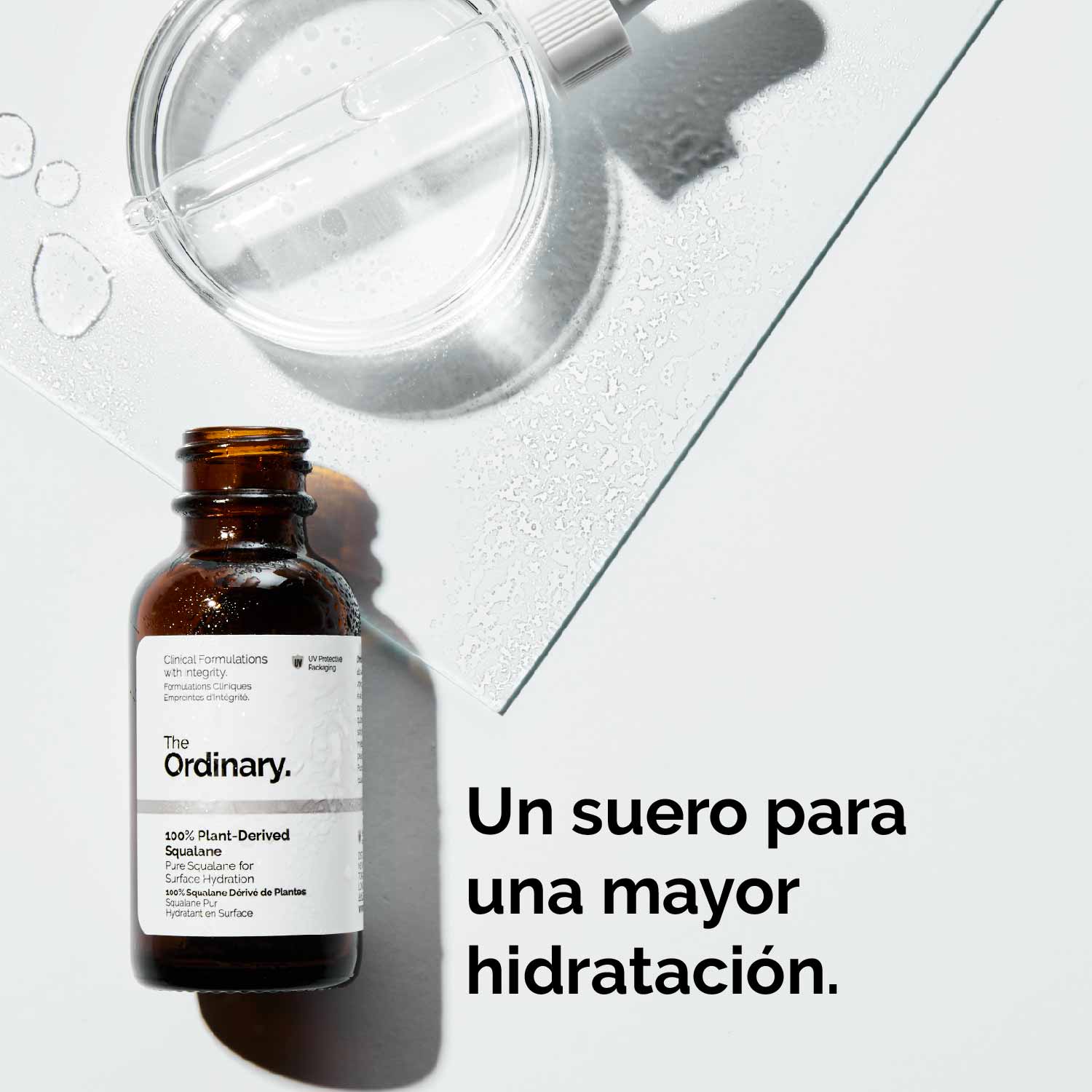 100% PLANT-DERIVED SQUALANE (SUERO HIDRATANTE CON ESCUALANO)